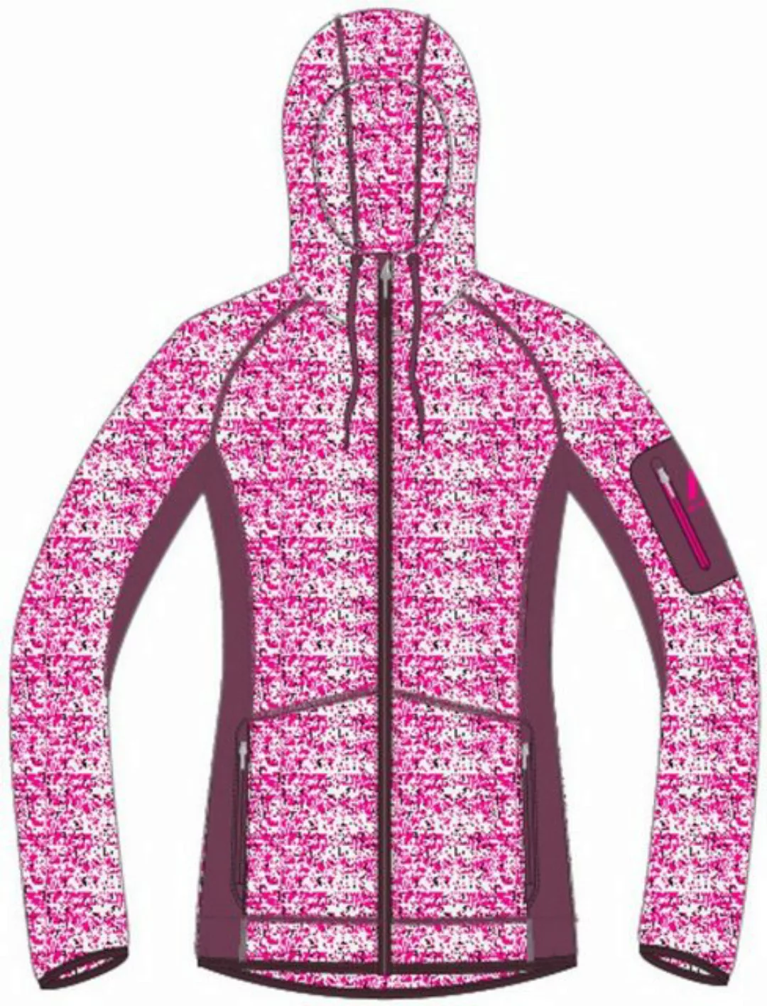 McKINLEY Strickjacke Da.-Unterjacke Skeena HD W MELANGE/PINK/VIOLET günstig online kaufen