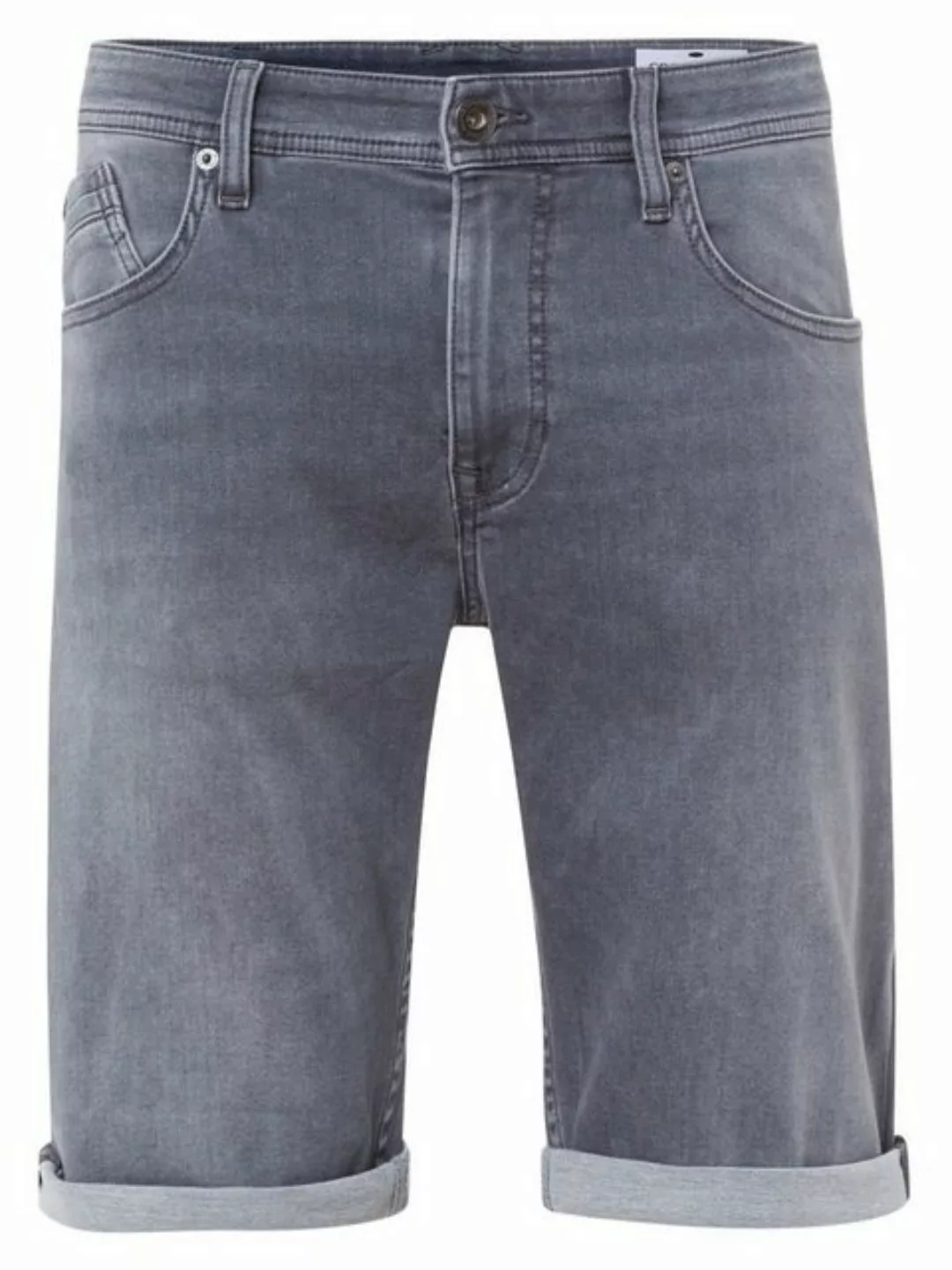 Cross Jeans Herren Jeans Short LEOM - Regular Fit - Grau Blau Schwarz günstig online kaufen