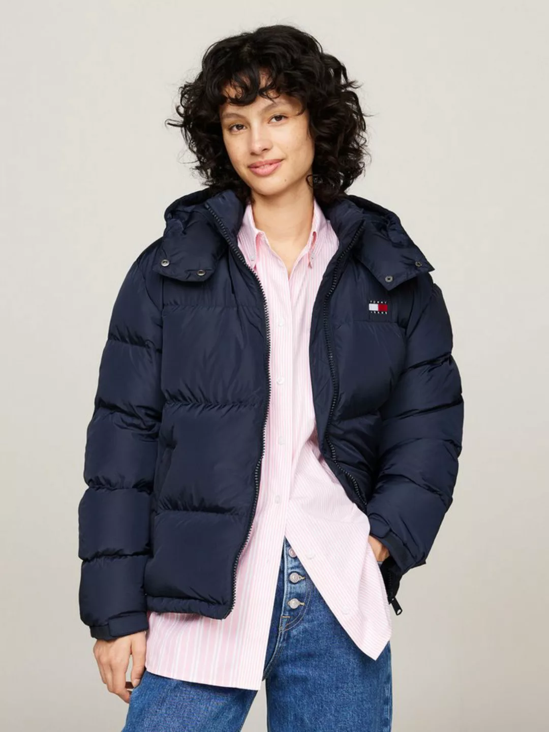 Tommy Jeans Steppjacke TJW ALASKA PUFFER EXT mit Logostickereien günstig online kaufen