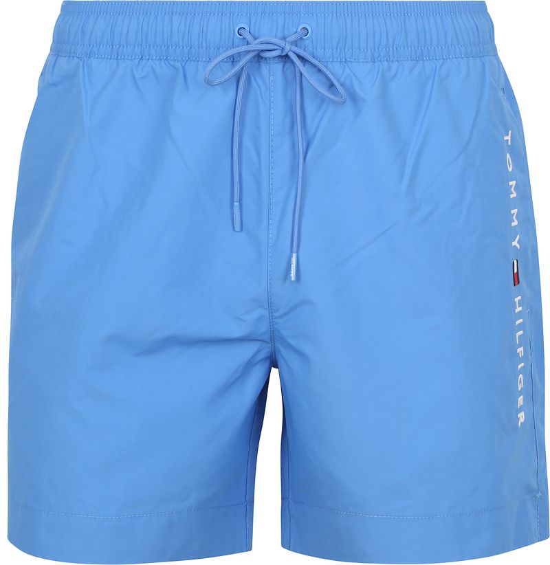 Tommy Hilfiger Badeshorts Logo Blau - Größe XXL günstig online kaufen