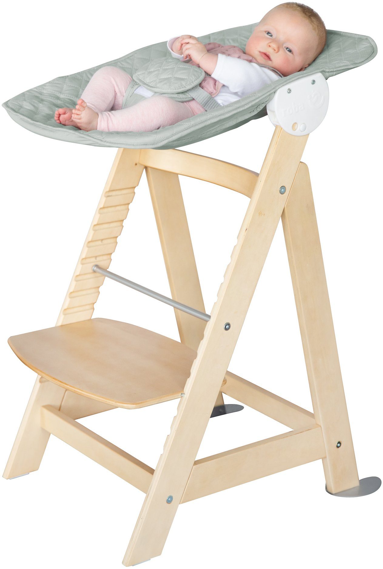 roba® Hochstuhl Born Up 2in1, Treppenhochstuhl günstig online kaufen