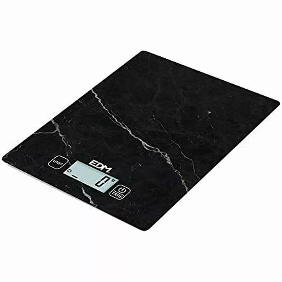 Küchenwaage Edm Schwarz 5 Kg (14 X 19.5 Cm) günstig online kaufen