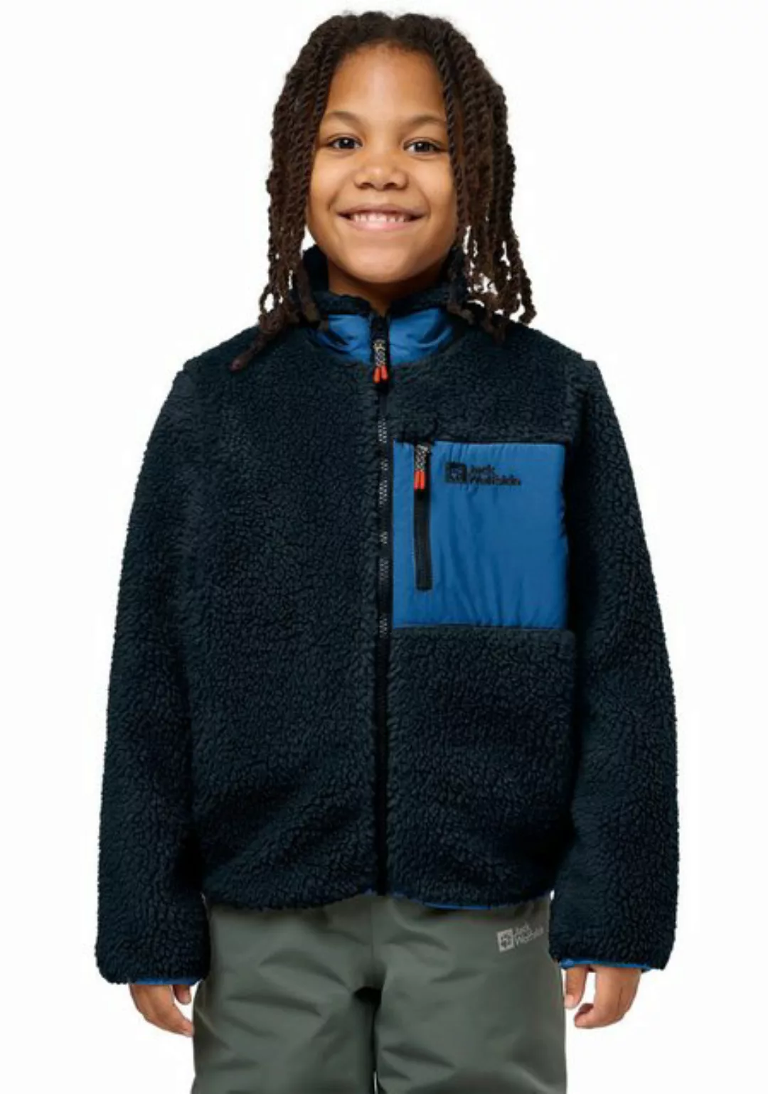 Jack Wolfskin Fleecejacke ICE CURL JACKET K aus 300er-Fleece günstig online kaufen