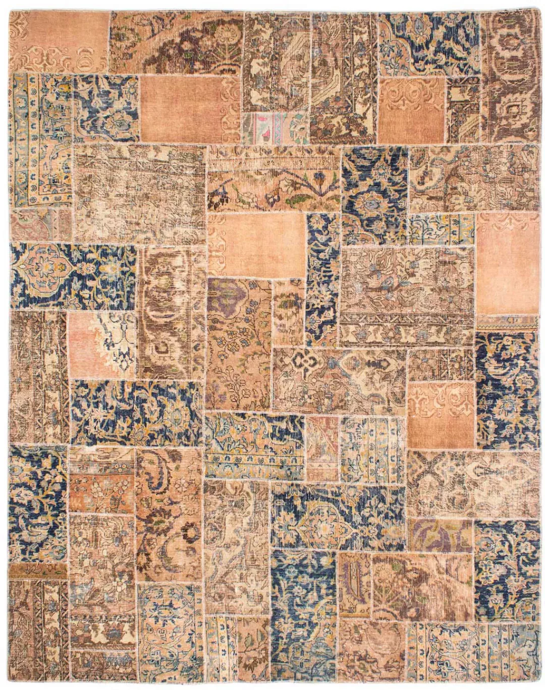 morgenland Teppich »Patchwork - 304 x 242 cm - mehrfarbig«, rechteckig, Woh günstig online kaufen