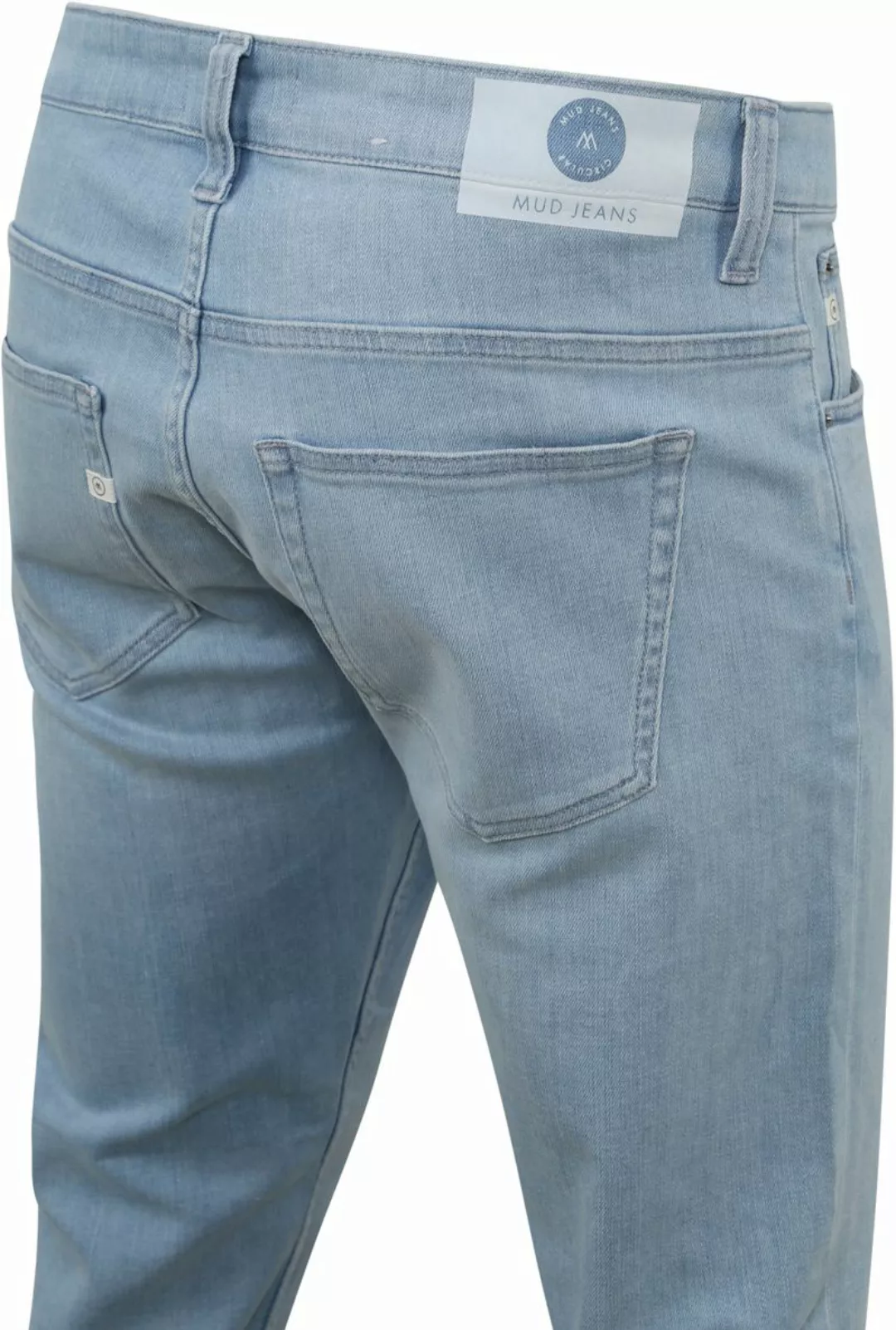 MUD Jeans Denim Slimmer Rick Hellblau - Größe W 30 - L 32 günstig online kaufen