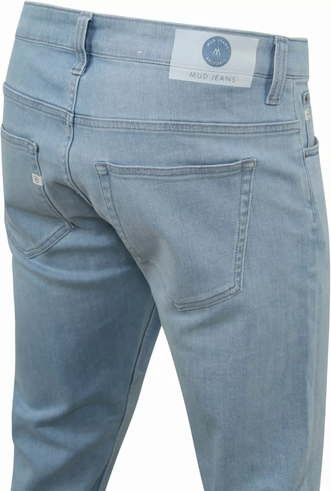 MUD Jeans Denim Slimmer Rick Hellblau - Größe W 33 - L 34 günstig online kaufen