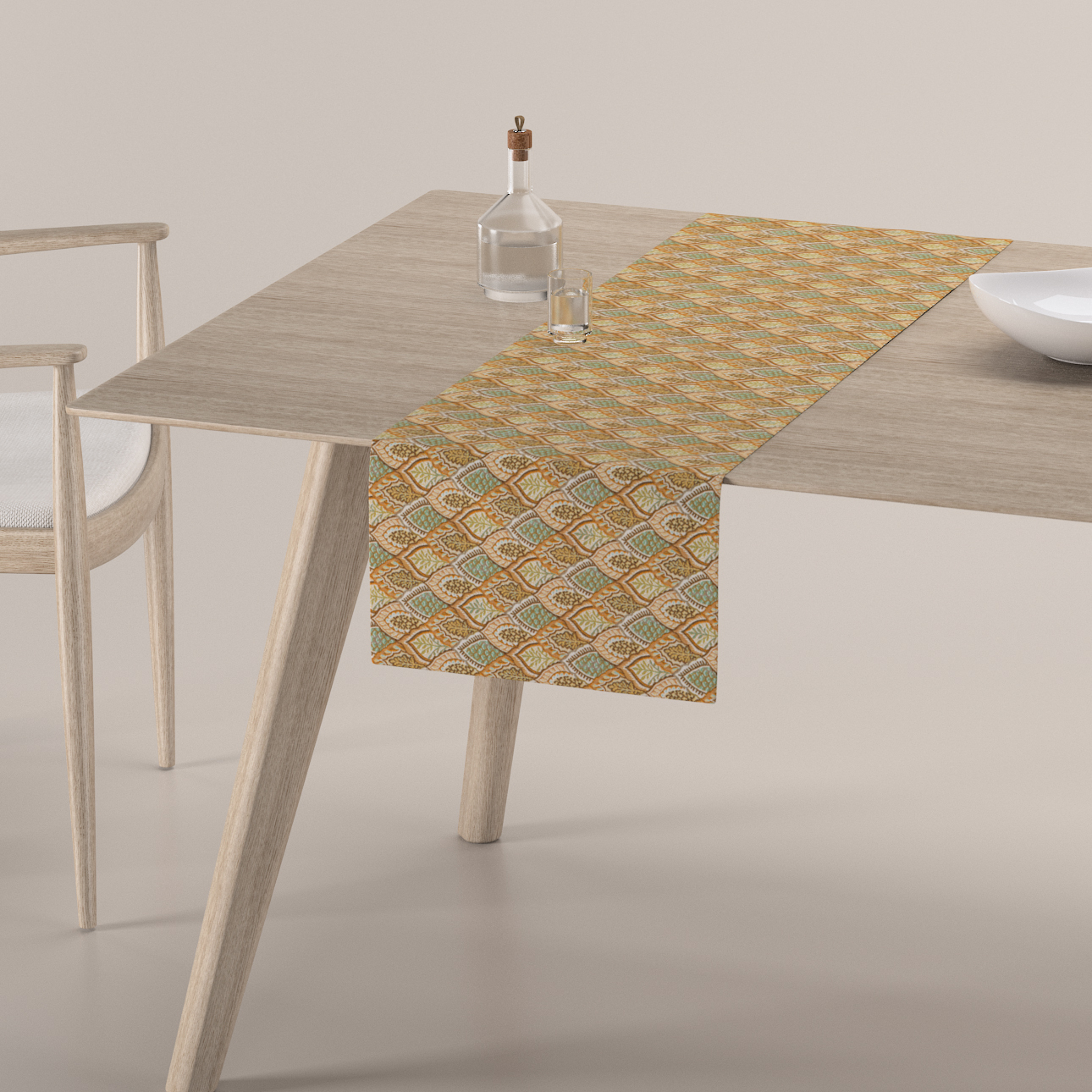 Tischläufer, beige- grün, 40 x 130 cm, Intenso Premium (144-28) günstig online kaufen