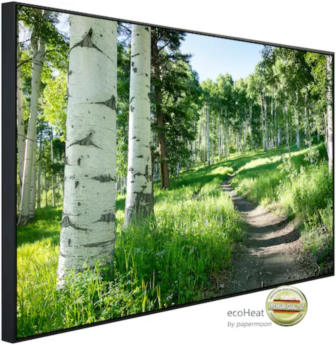Papermoon Infrarotheizung »Birkenbaumpfad«, sehr angenehme Strahlungswärme günstig online kaufen
