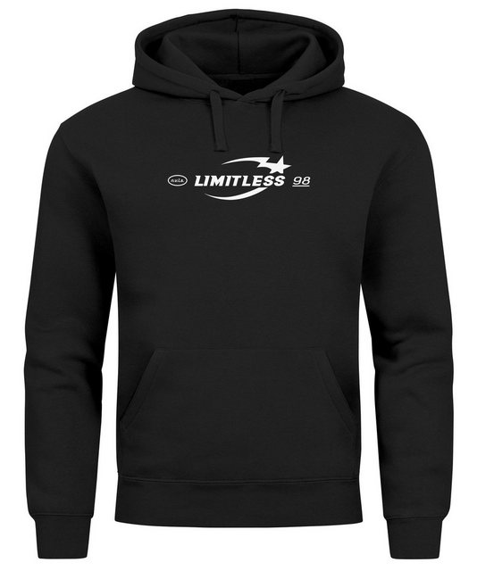 Neverless Hoodie Hoodie Herren Print Limitless Grenzenlos Icon Typographie günstig online kaufen