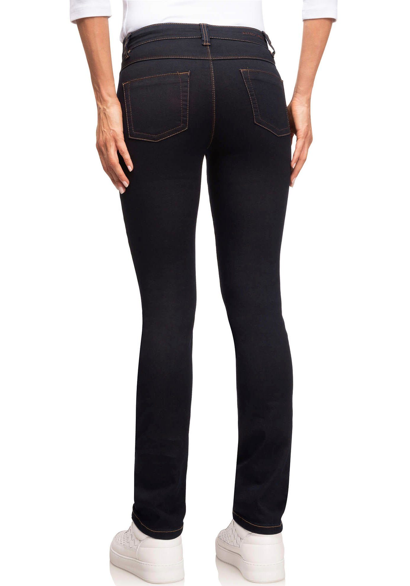 wonderjeans Slim-fit-Jeans Klassischer gerader Schnitt günstig online kaufen