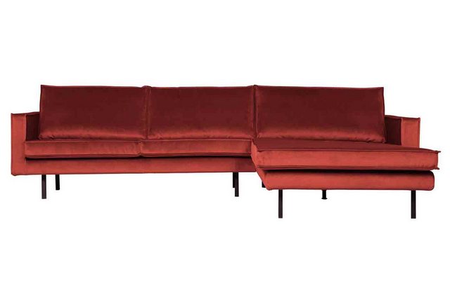 BePureHome Ecksofa Rodeo Chaiselongue Samt günstig online kaufen