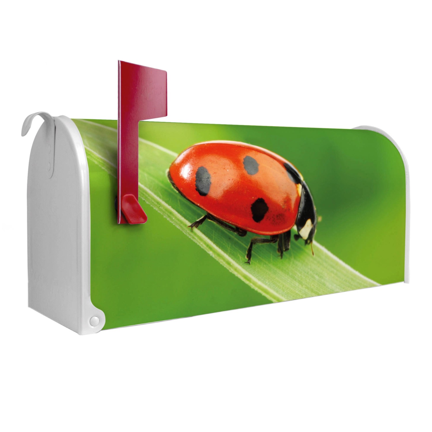 Banjado Amerikanischer Briefkasten Weiß 48x22x16cm US Mailbox Letterbox Pos günstig online kaufen