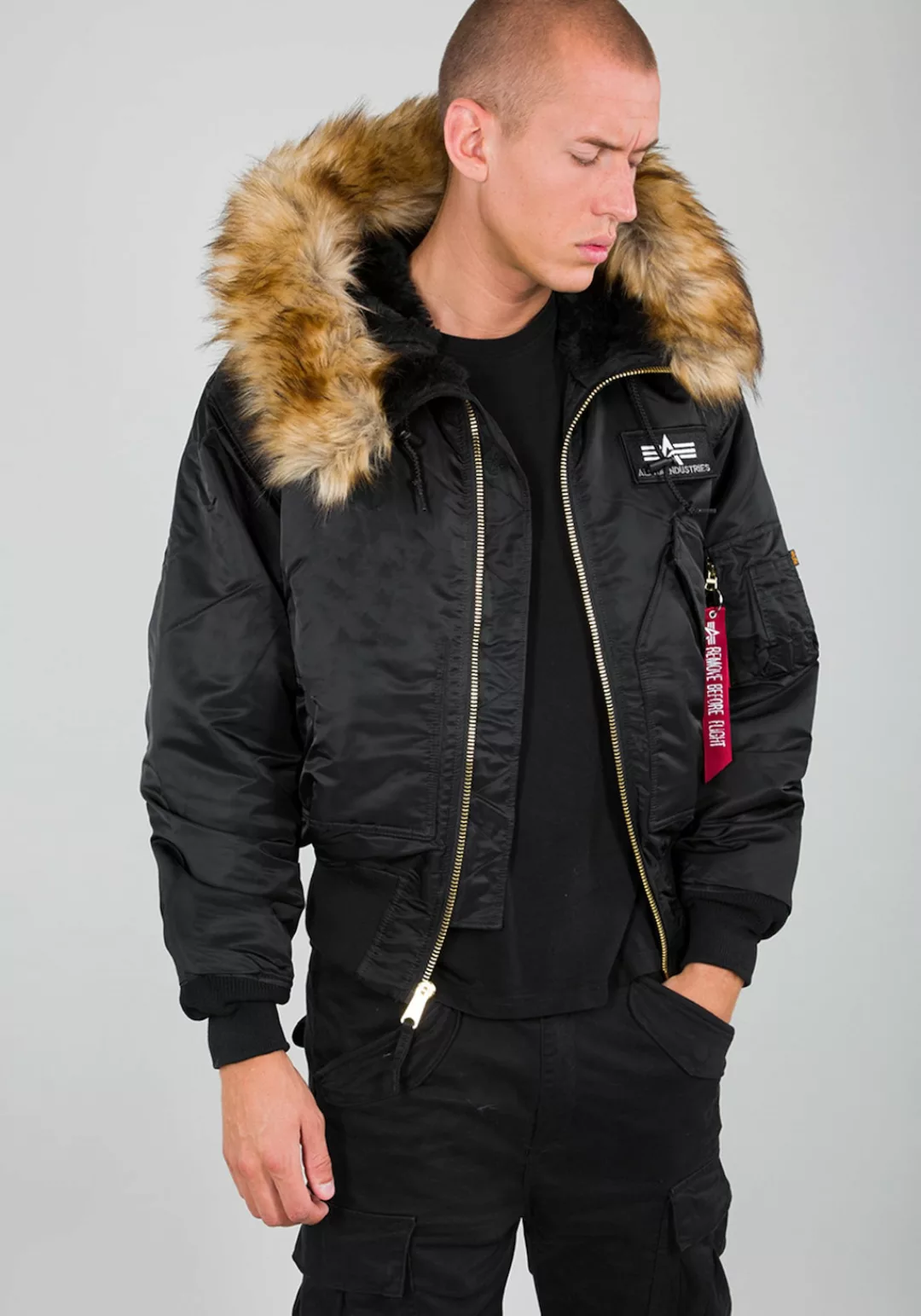 Alpha Industries Winterjacke "ALPHA INDUSTRIES Men - Bomber Jackets 45P Hoo günstig online kaufen