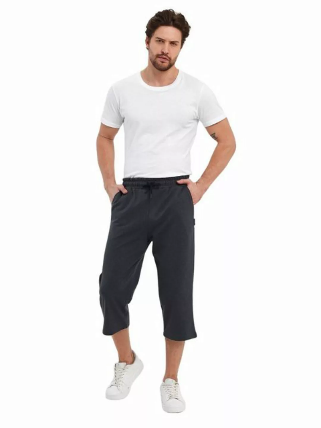 COMEOR Caprihose Herren Bermuda Capri Shorts 3/4 Hosen Sommerhosen günstig online kaufen