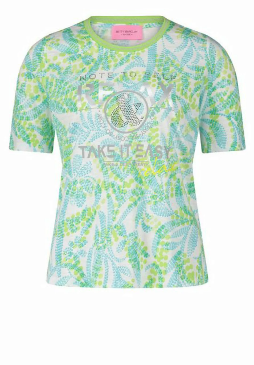 Betty Barclay T-Shirt Shirt Kurz 1/2 Arm, Mint/Green günstig online kaufen