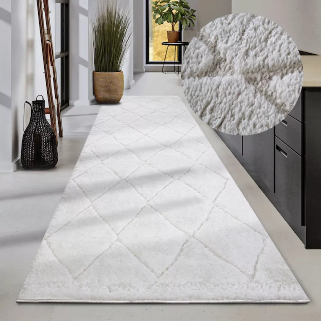 ELLE DECORATION Designteppich »Perrotin«, rechteckig, 18 mm Höhe, Läufer, S günstig online kaufen