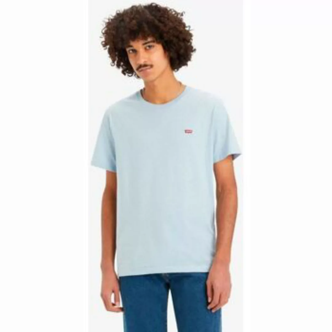 Levis  T-Shirts & Poloshirts 56605 0233 ORIGINAL TEE-CHAMBRAY BLUE JERSEY günstig online kaufen