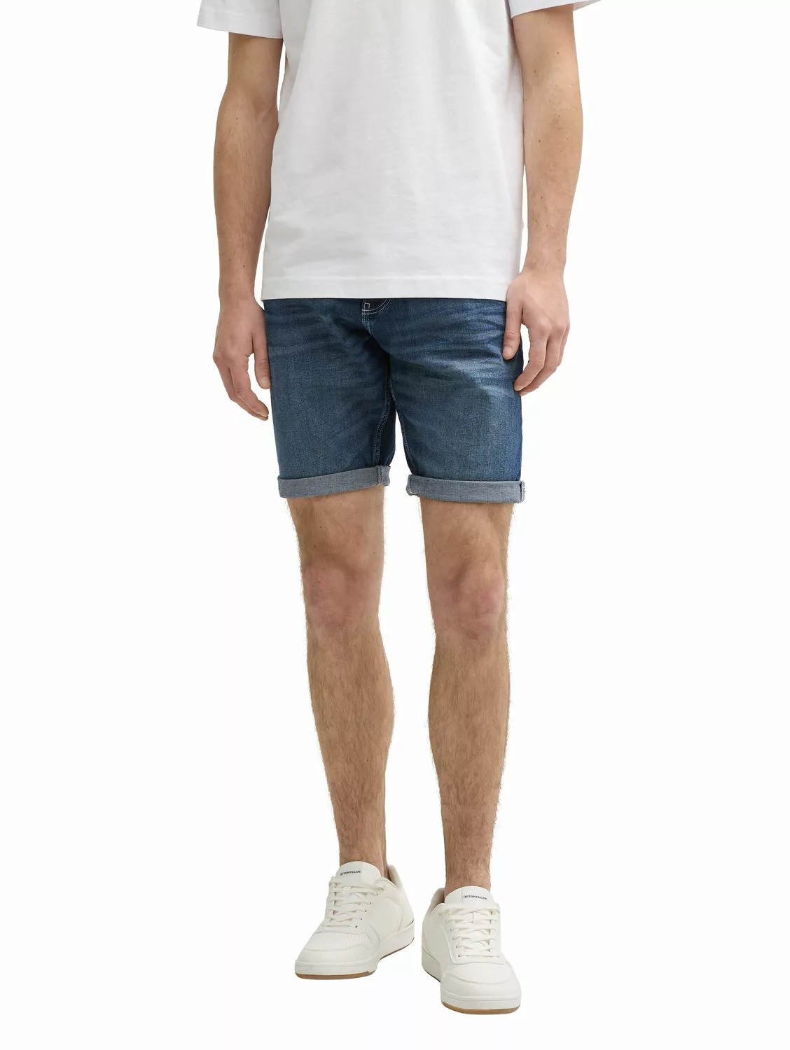 Tom Tailor Herren Jeans Short TTJOSH REGULAR SHORTS Mid Waist Regular Fit - günstig online kaufen