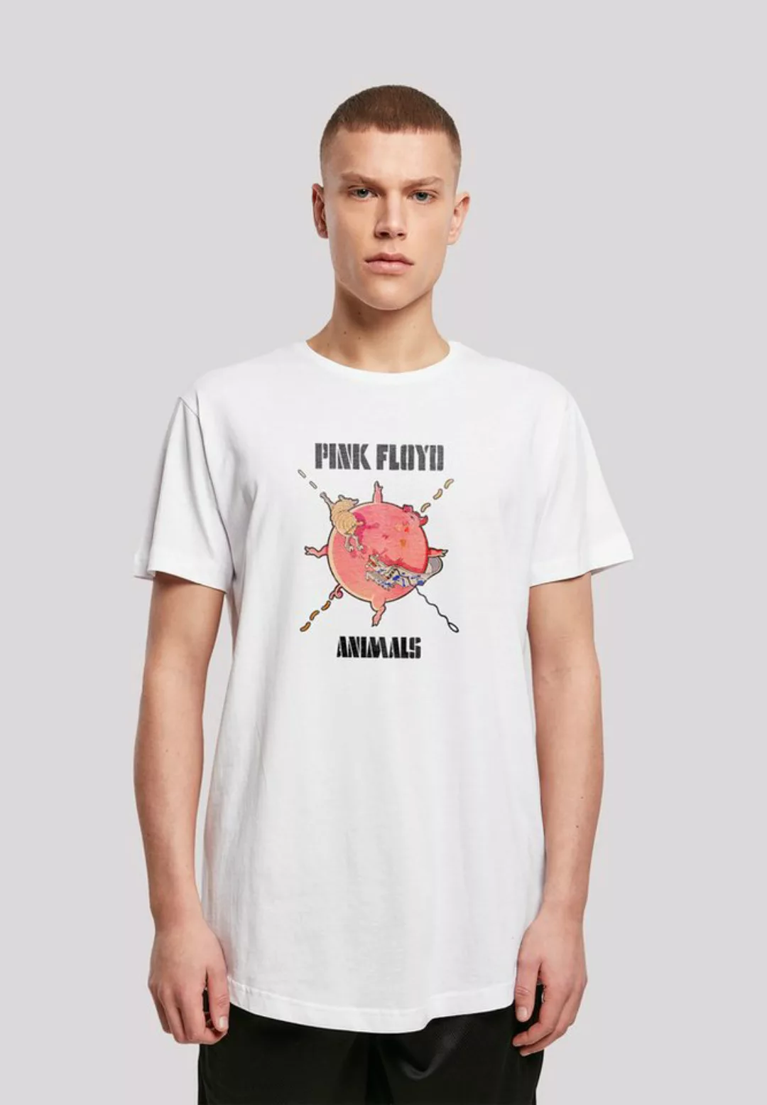 F4NT4STIC T-Shirt Pink Floyd Fat Pig - Premium Rock Metal Musik Fan Merch H günstig online kaufen