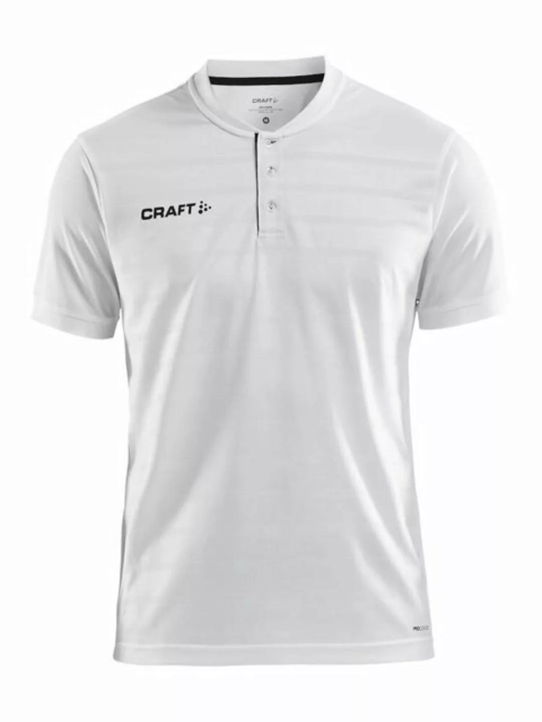 Craft Kurzarmshirt PRO CONTROL BUTTON JERSEY M WHITE/BLACK günstig online kaufen