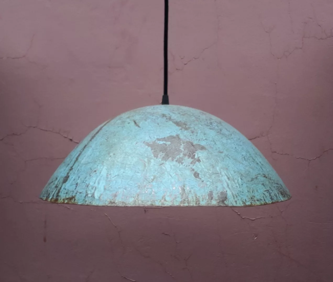 Deckenlampe Hängeleuchte Aus Recycelten Ölfässern 38-42cm Durchmesser Indus günstig online kaufen
