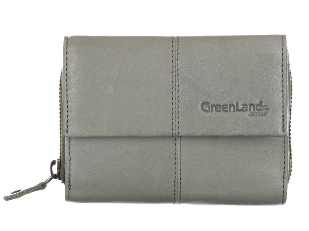 GreenLand Nature Geldbörse, Reißverschlussbörse, Damenbörse, Portemonnaie günstig online kaufen