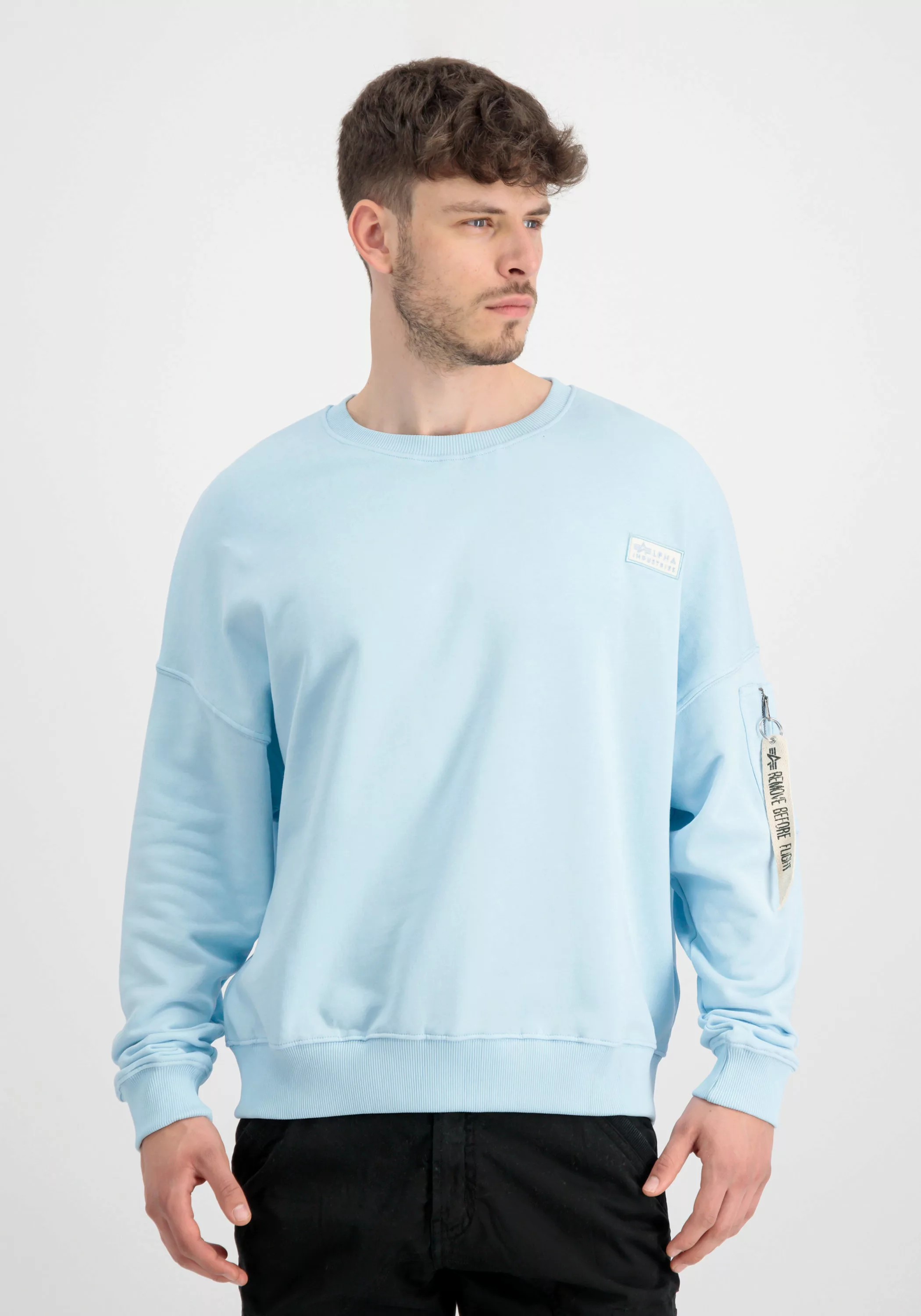 Alpha Industries Sweater "ALPHA INDUSTRIES Men - Sweatshirts Organics OS Sw günstig online kaufen