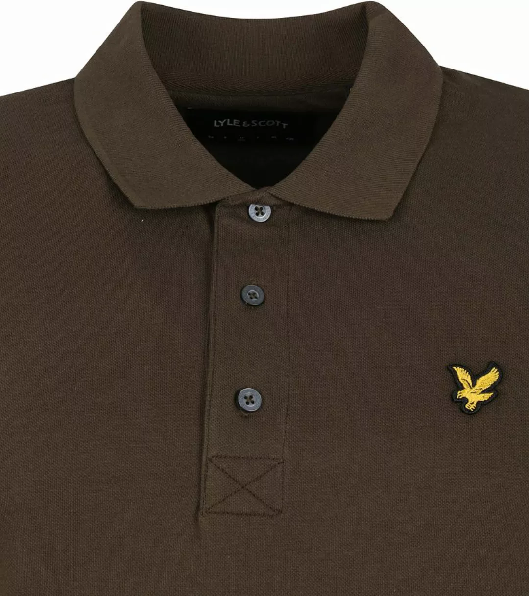 Lyle and Scott Poloshirt Olive - Größe S günstig online kaufen