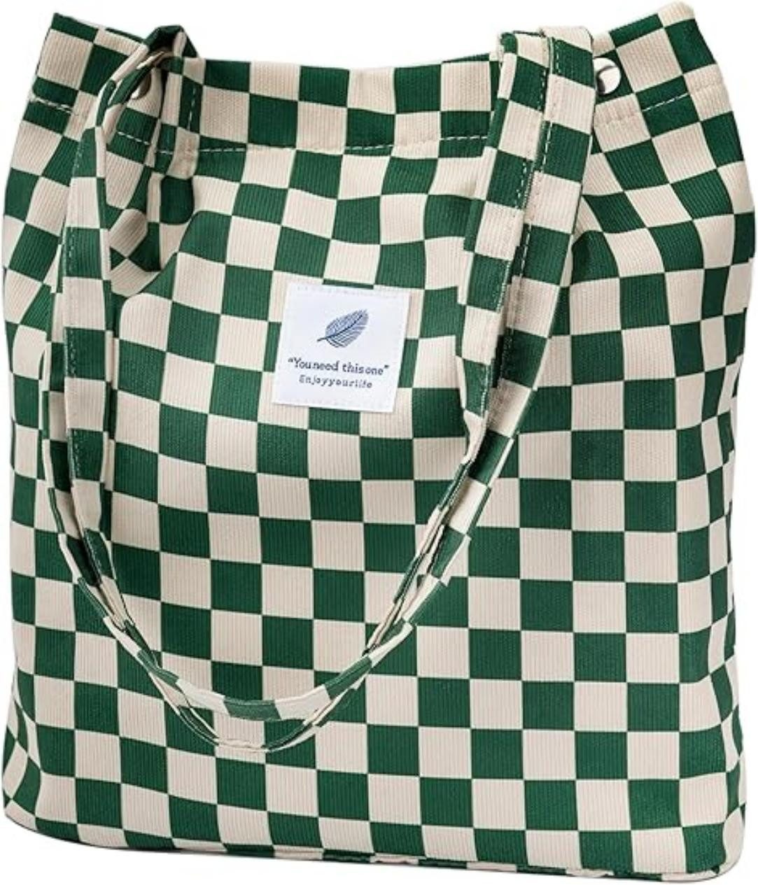 Coonoor Schultertasche Damen Grosse Kapazität Canvas günstig online kaufen