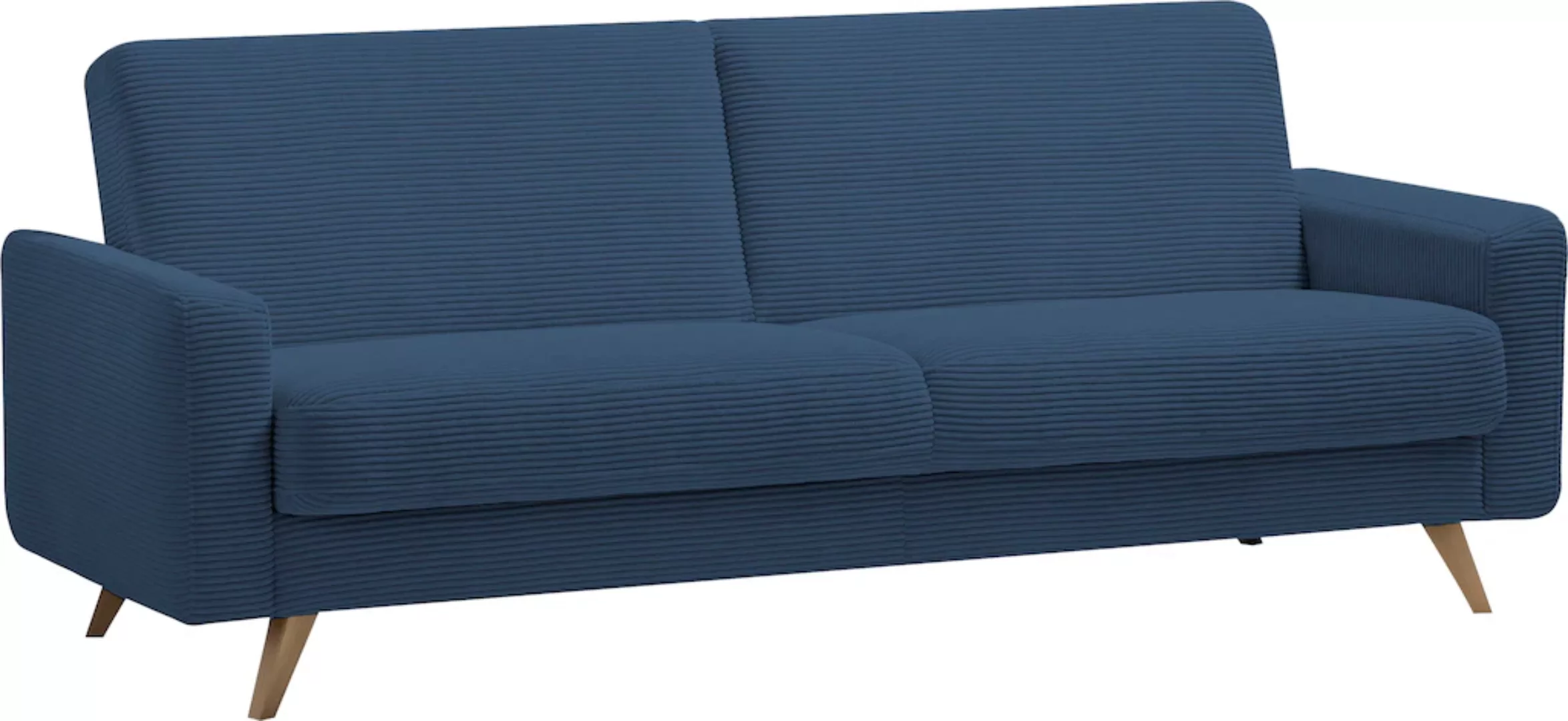 exxpo - sofa fashion 3-Sitzer "Samso", Inklusive Bettfunktion und Bettkaste günstig online kaufen