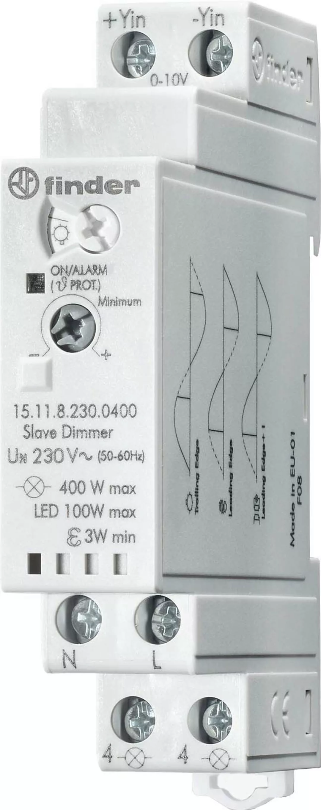 Finder Dimmer elektronisch 230VAC, 400W, Slave 15.11.8.230.0400 günstig online kaufen