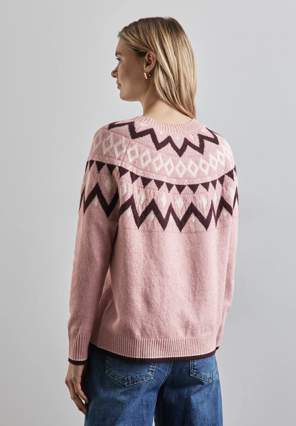 STREET ONE Strickpullover, mit Stehkragen günstig online kaufen