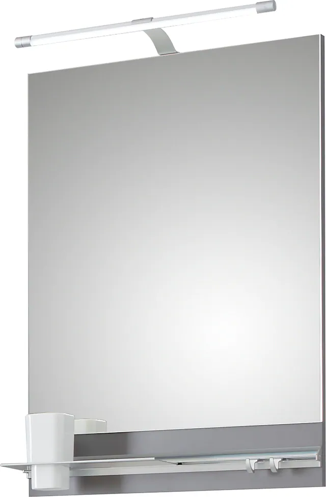 Saphir Badspiegel »Quickset 357 Spiegel 50 cm breit, 70 cm hoch, LED-Beleuc günstig online kaufen