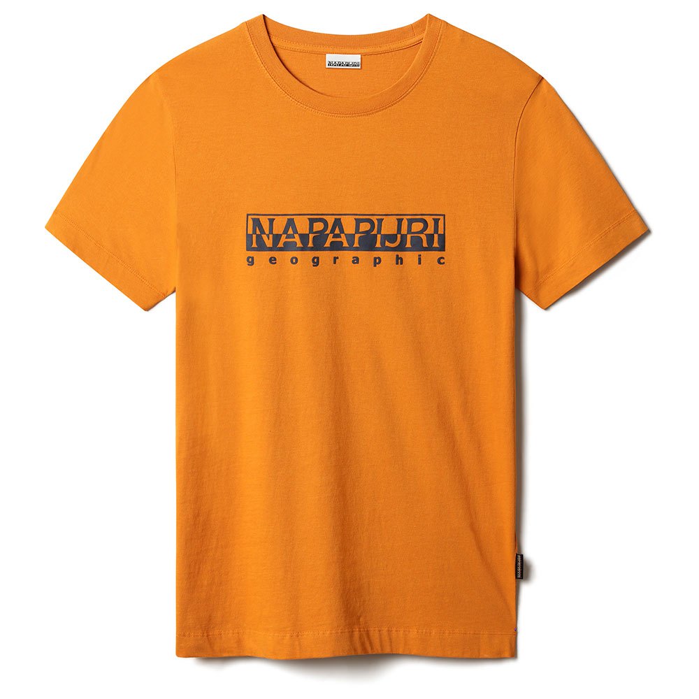 Napapijri Serber Print Kurzärmeliges T-shirt M Desert Ocra günstig online kaufen