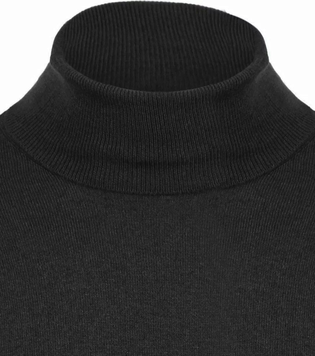 Suitable Ecotec Rollkragenpullover Schwarz - Größe M günstig online kaufen