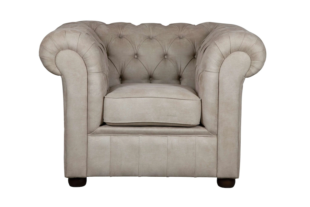 Home affaire Sessel "CHARENTE, Chesterfield, Wellenfederung, Maße B/T/H: 10 günstig online kaufen