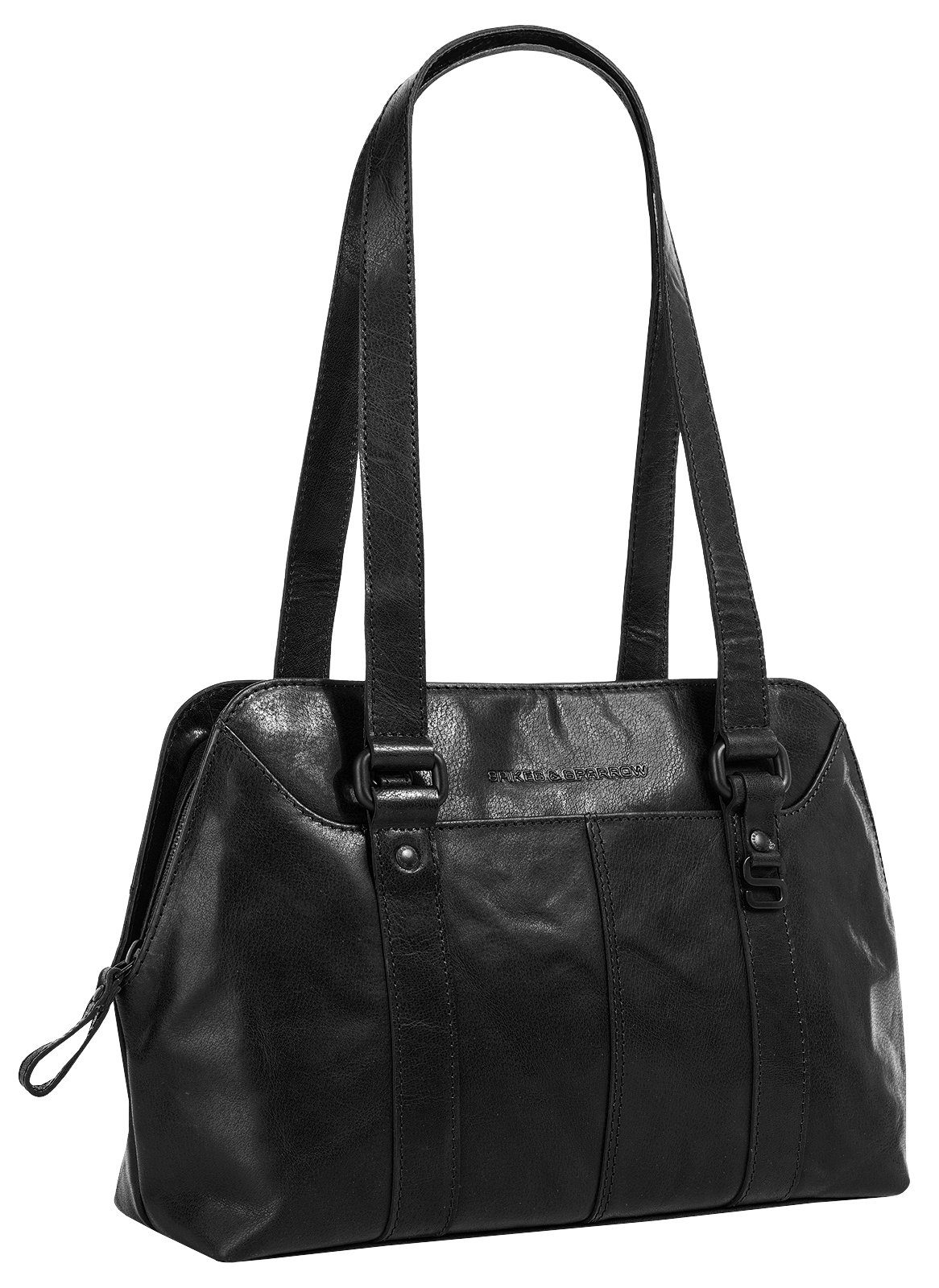 Spikes & Sparrow Henkeltasche, echt Leder günstig online kaufen