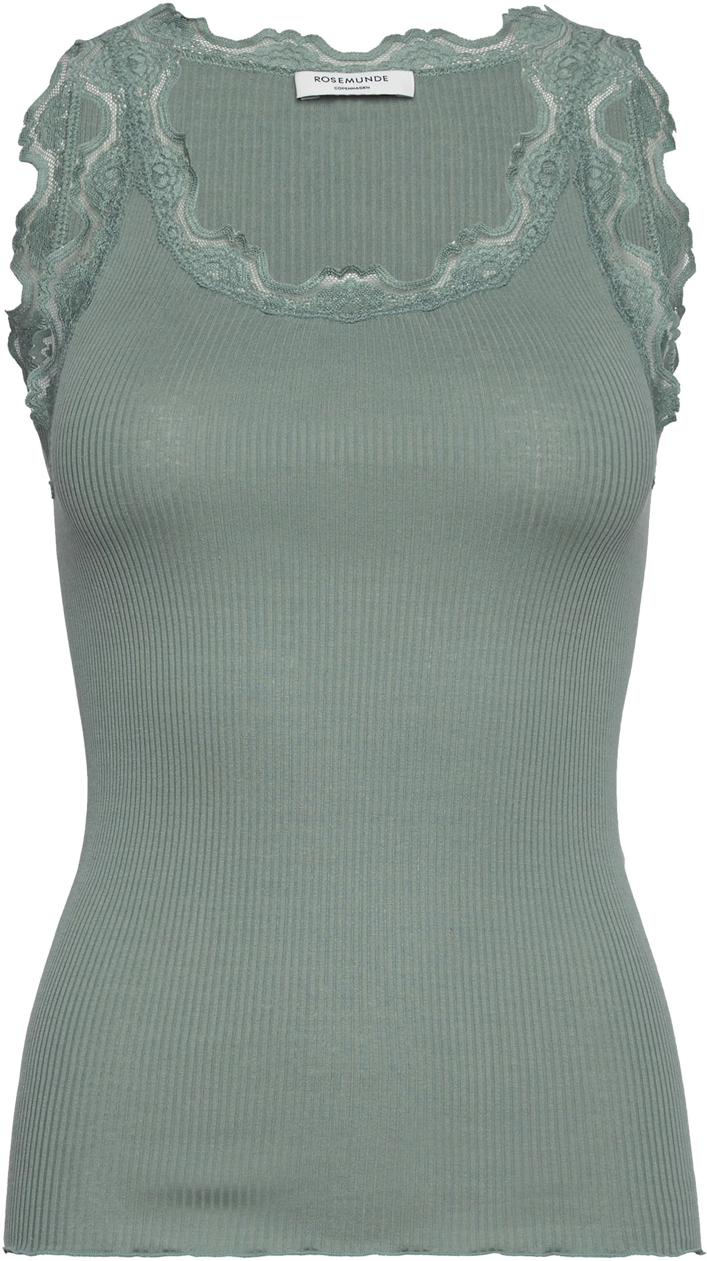 rosemunde Tanktop "Babette Silk Top", wunderschöner Vintage-Spitzenbesatz a günstig online kaufen
