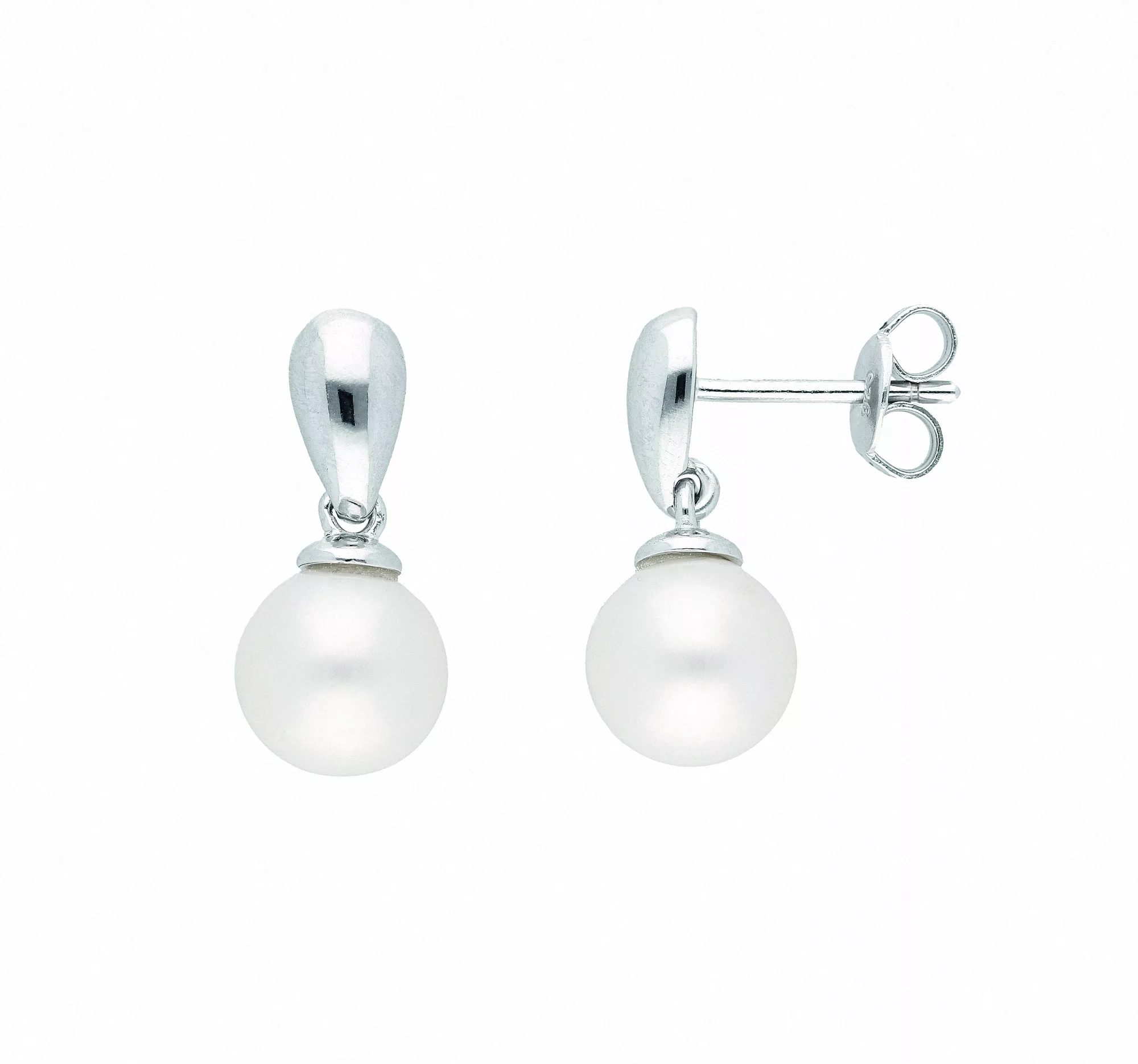 Adelia´s Paar Ohrhänger "1 Paar 925 Silber Ohrringe / Ohrhänger mit Süßwass günstig online kaufen