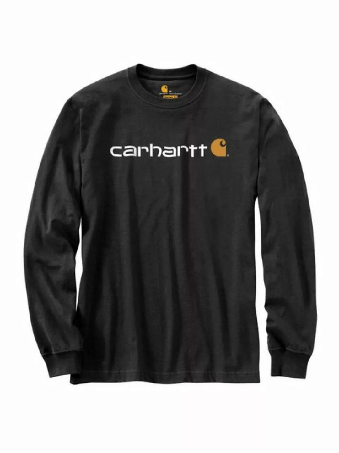 Carhartt Langarmshirt Carhartt Long-Sleeve Logo schwarz günstig online kaufen