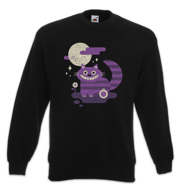 Urban Backwoods Sweatshirt Cheshire Cat Sweatshirt Alice Cat im Cats in Kat günstig online kaufen