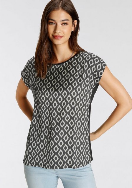 Tamaris Shirtbluse mit trendigem Print günstig online kaufen