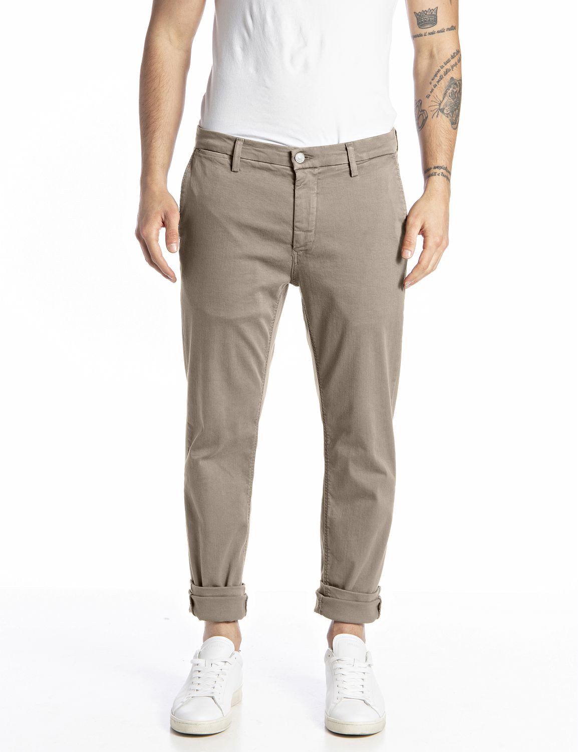 Replay Chinohose "ZEUMAR", Slim Fit günstig online kaufen