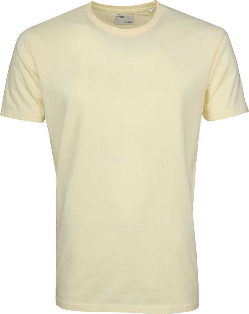 Colorful Standard T-shirt Soft Yellow - Größe L günstig online kaufen