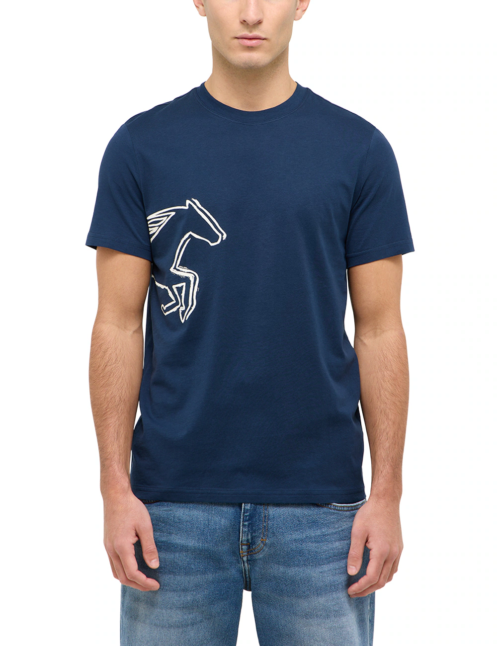 MUSTANG Kurzarmshirt "Herren Style Austin" günstig online kaufen