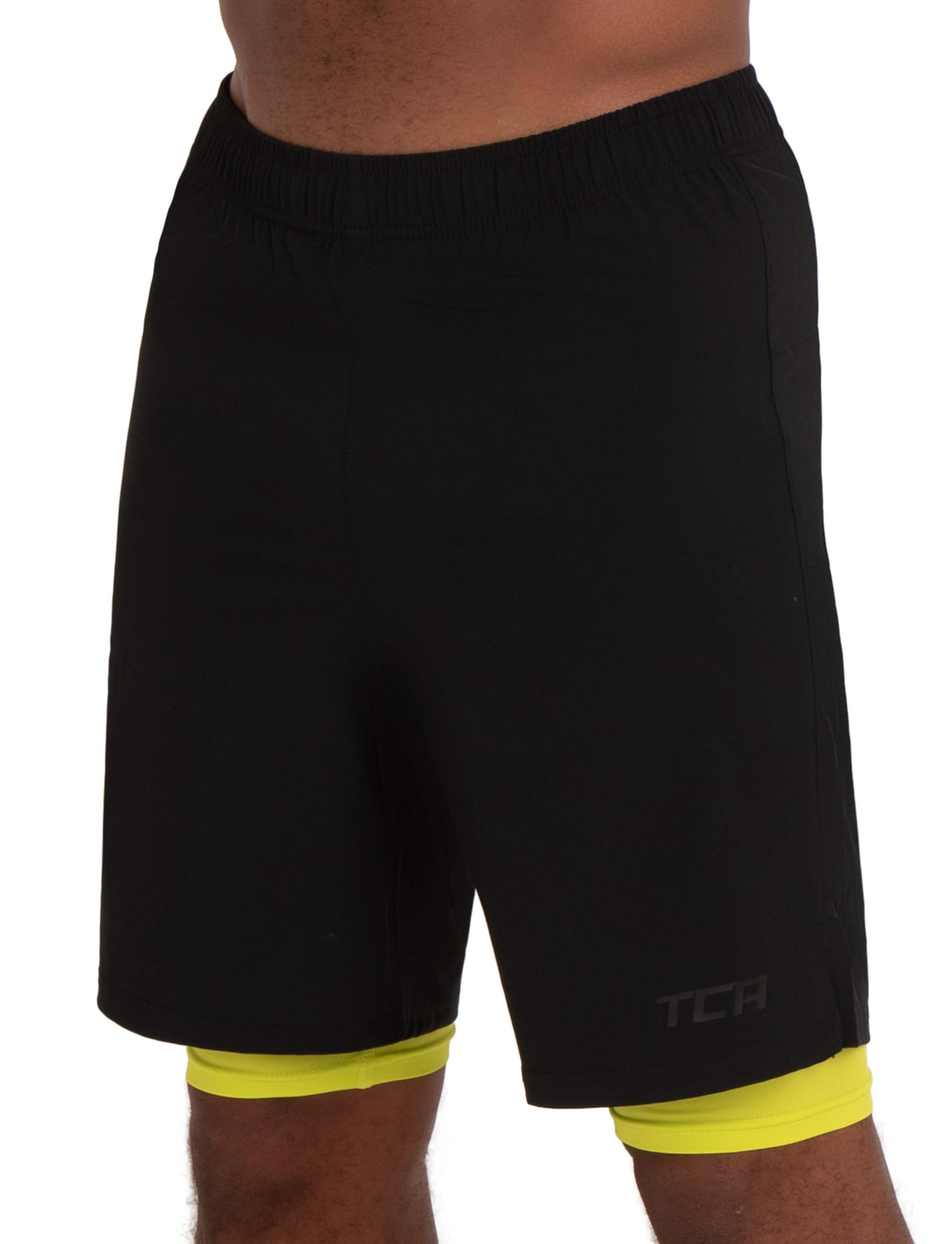 TCA Trainingsshorts TCA Herren 2-in-1 Laufhose günstig online kaufen