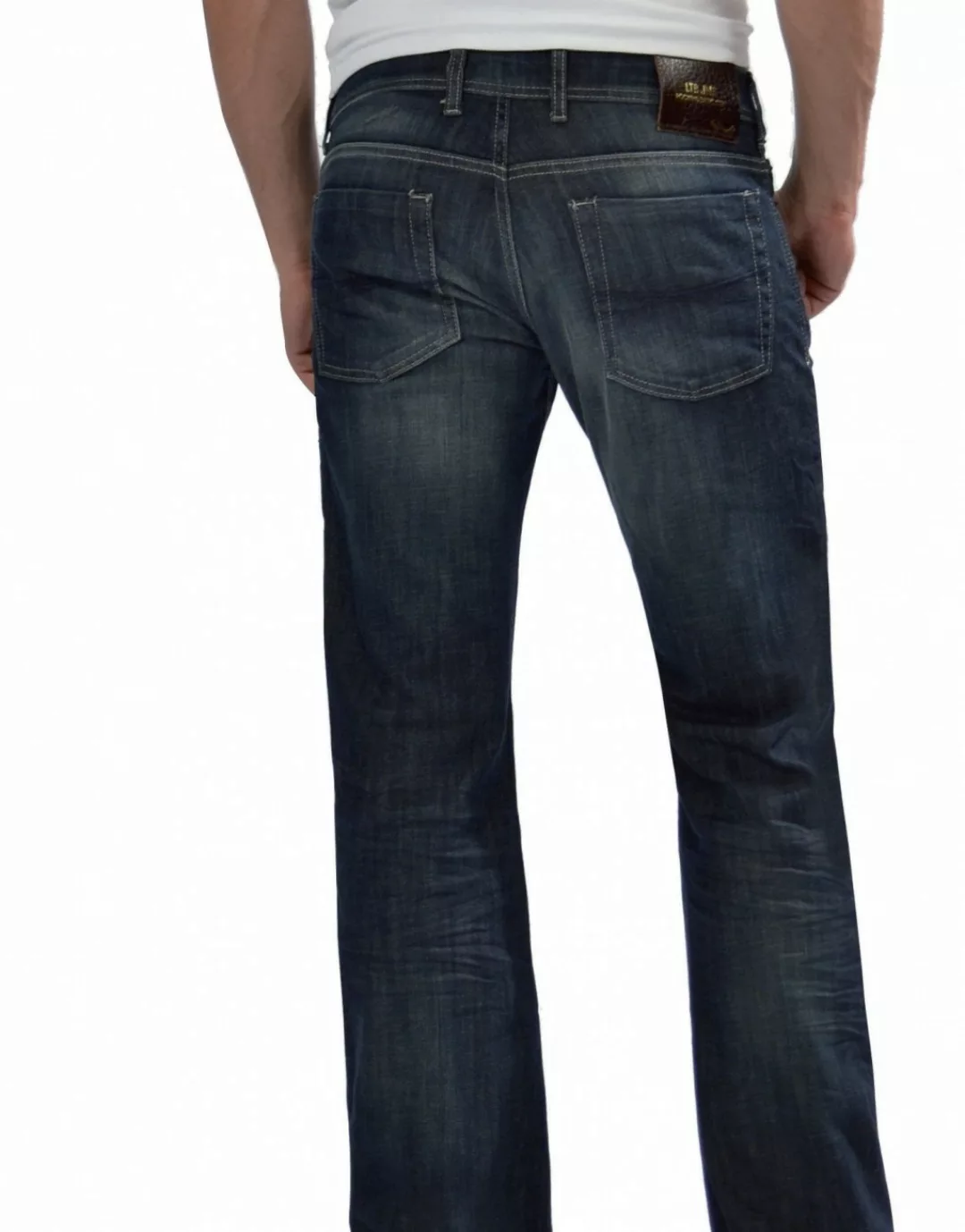 LTB Herren Jeans Tinman Bootcut Blau - 2 Years Wash günstig online kaufen