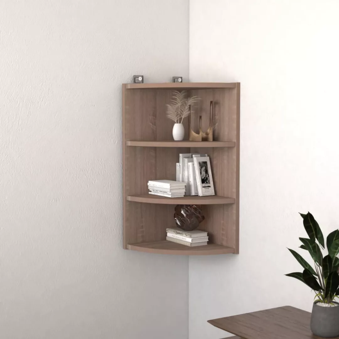 Wand-eckregal Sonoma-eiche 30x31,5x60 Cm Spanplatte günstig online kaufen