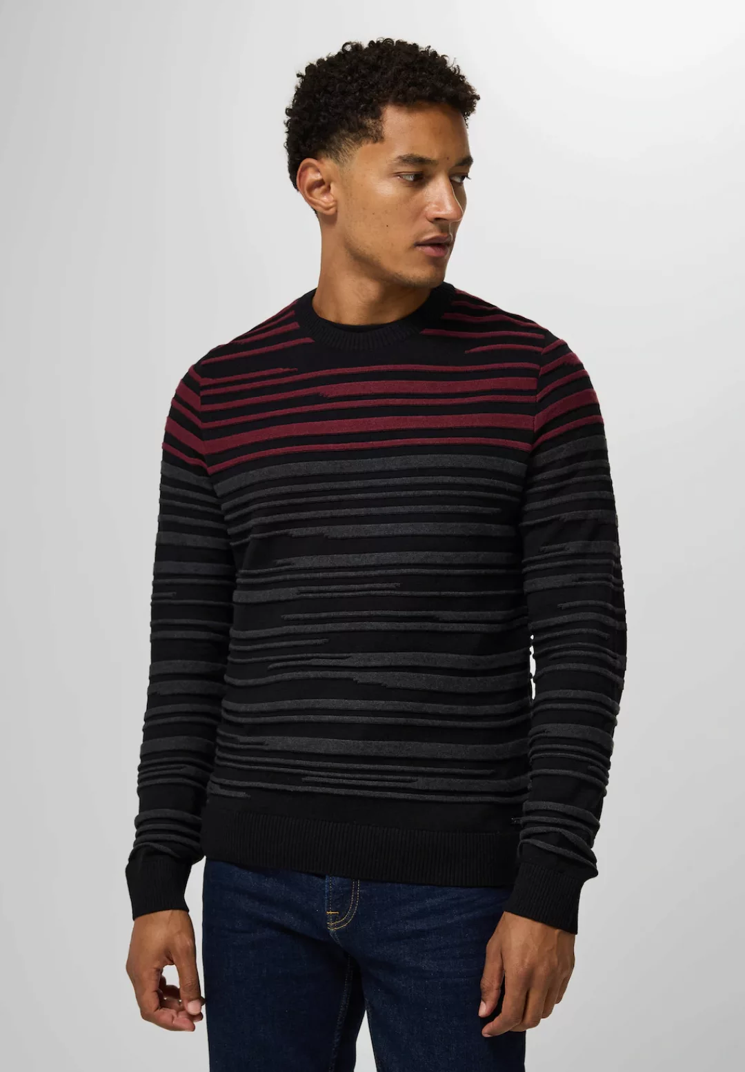 STREET ONE Strickpullover, mit Rundhalsausschnitt günstig online kaufen