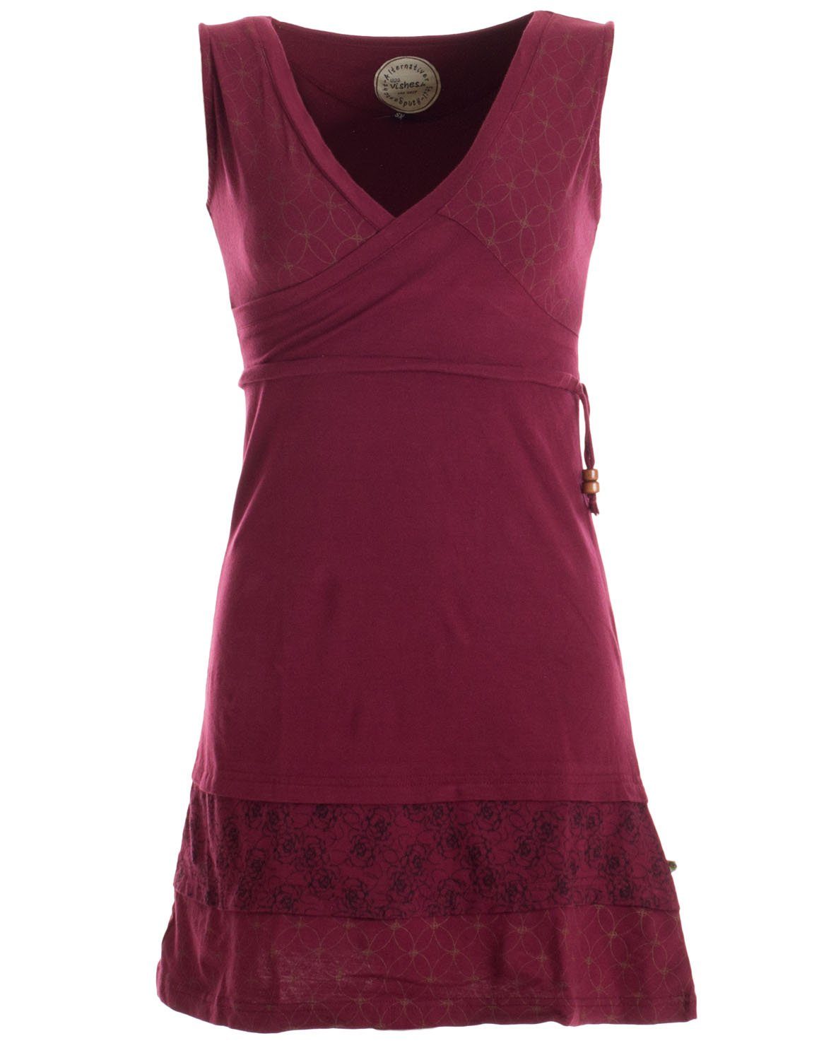 Vishes Sommerkleid Kurzes ärmelloses mini Sommerkleid günstig online kaufen